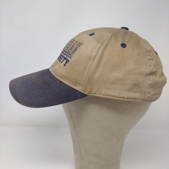Head To Toe Men's Callahan University Slideback Hat Brown Size A Distressed - Picture 5 of 12